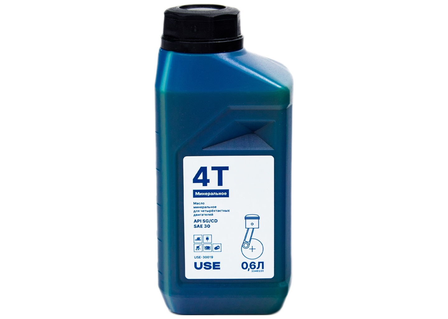 Масло USE 4-х тактное минеральное SAE 30 0,6 л USE-30019