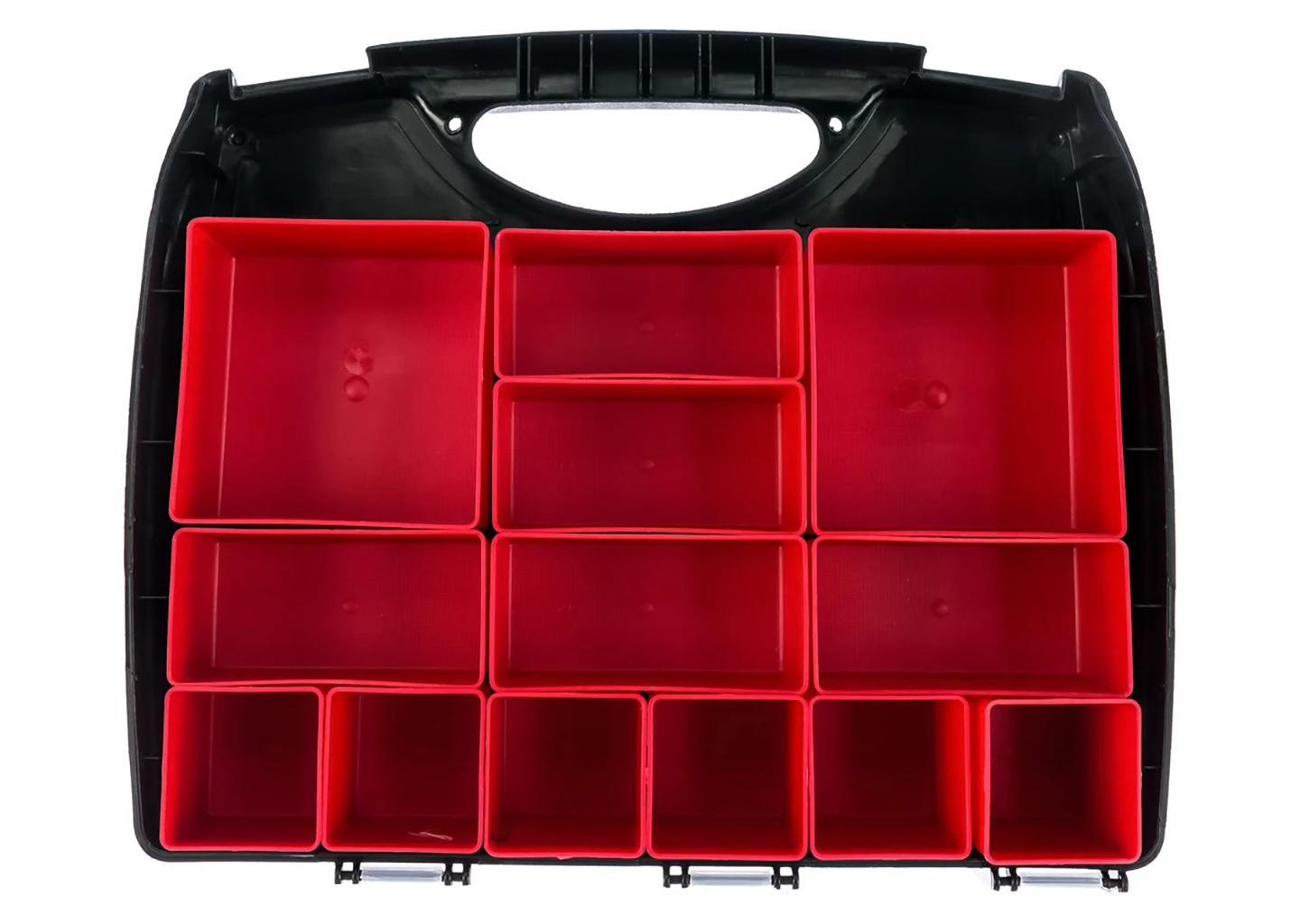 Пластиковый органайзер с 13 съемными лотками ЗУБР ВОЛГА-13 38034-13 Пластиковый органайзер с 13 съемными лотками ЗУБР ВОЛГА-13 38034-13 — изображение 5