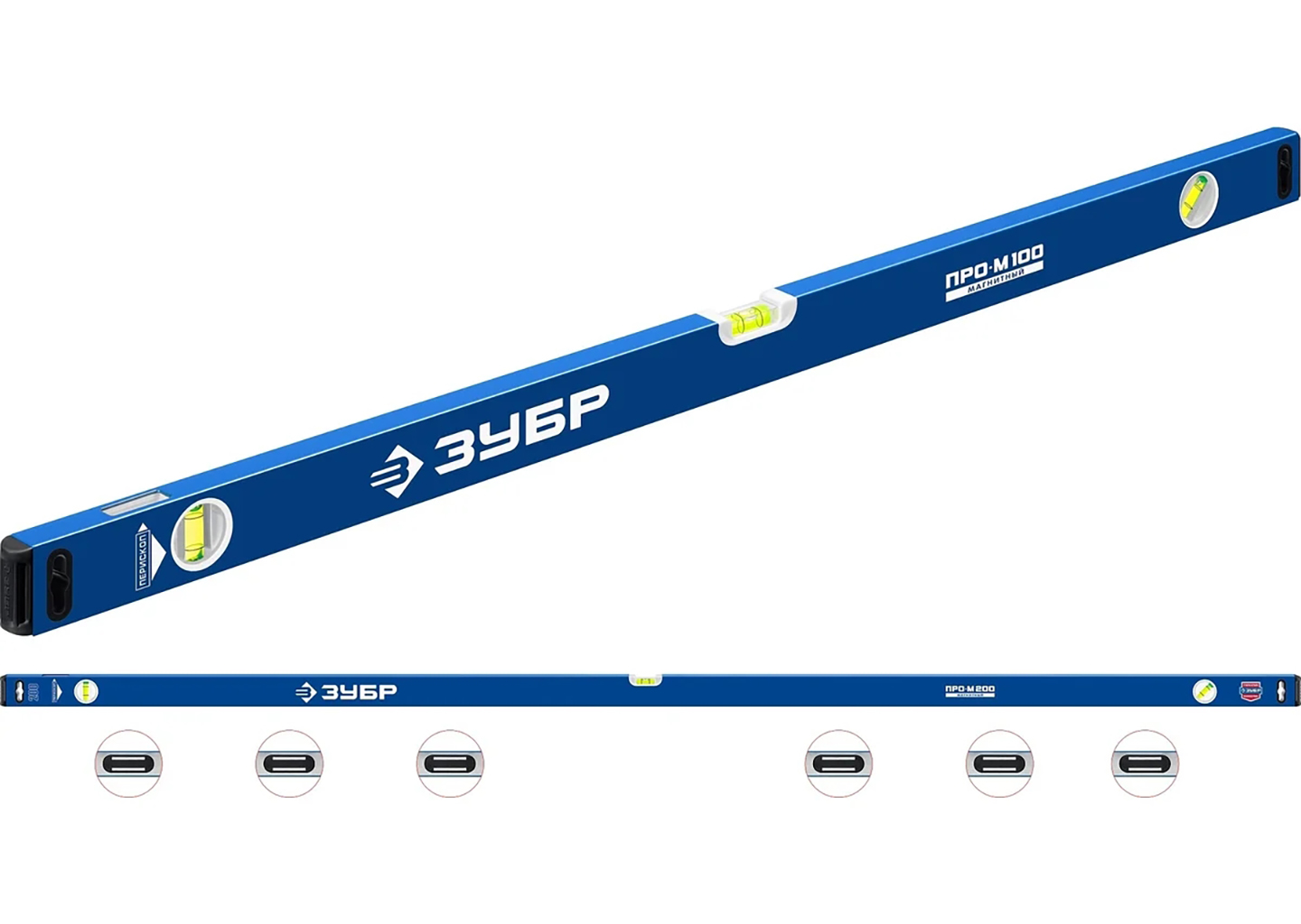 Усиленный магнитный уровень ЗУБР ПРО-М 34589-200