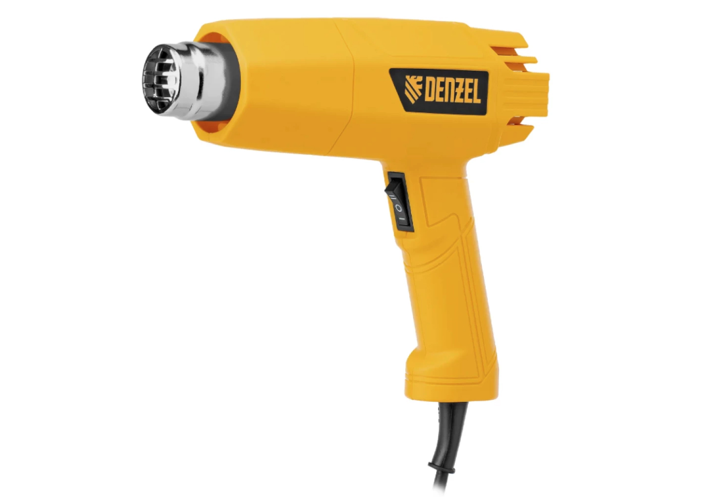 Фен технический DENZEL HGP-2000 2000 Вт, термофен с насадками