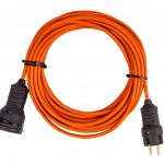 Удлинитель с заземлением USE USE303-005 10 м, IP44, 1 розетка, ПВС 1,5 мм²