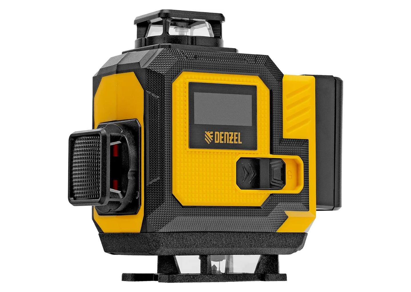 Лазерный уровень мультипризменный DENZEL DLV-360-4C с зелёным лучом 360°