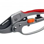Контактный секатор GRINDA G-15 8-423034 с храповым механизмом и алюминиевыми рукоятками