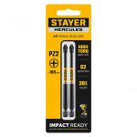 Торсионные биты STAYER HERCULES 26233-2-100-2 PZ2 100 мм 2 шт