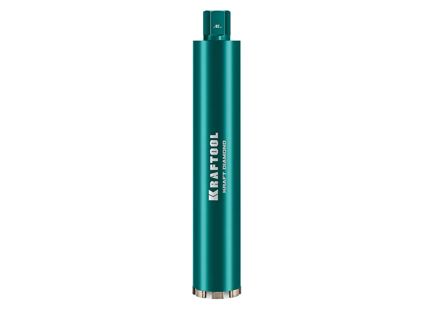 Алмазная коронка KRAFTOOL DIAMOND 29825-082 82x450 мм для сухого бурения железобетона
