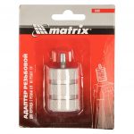 Адаптер резьбовой MATRIX 35087 5/8"-1/4" для штатива и лазерного уровня