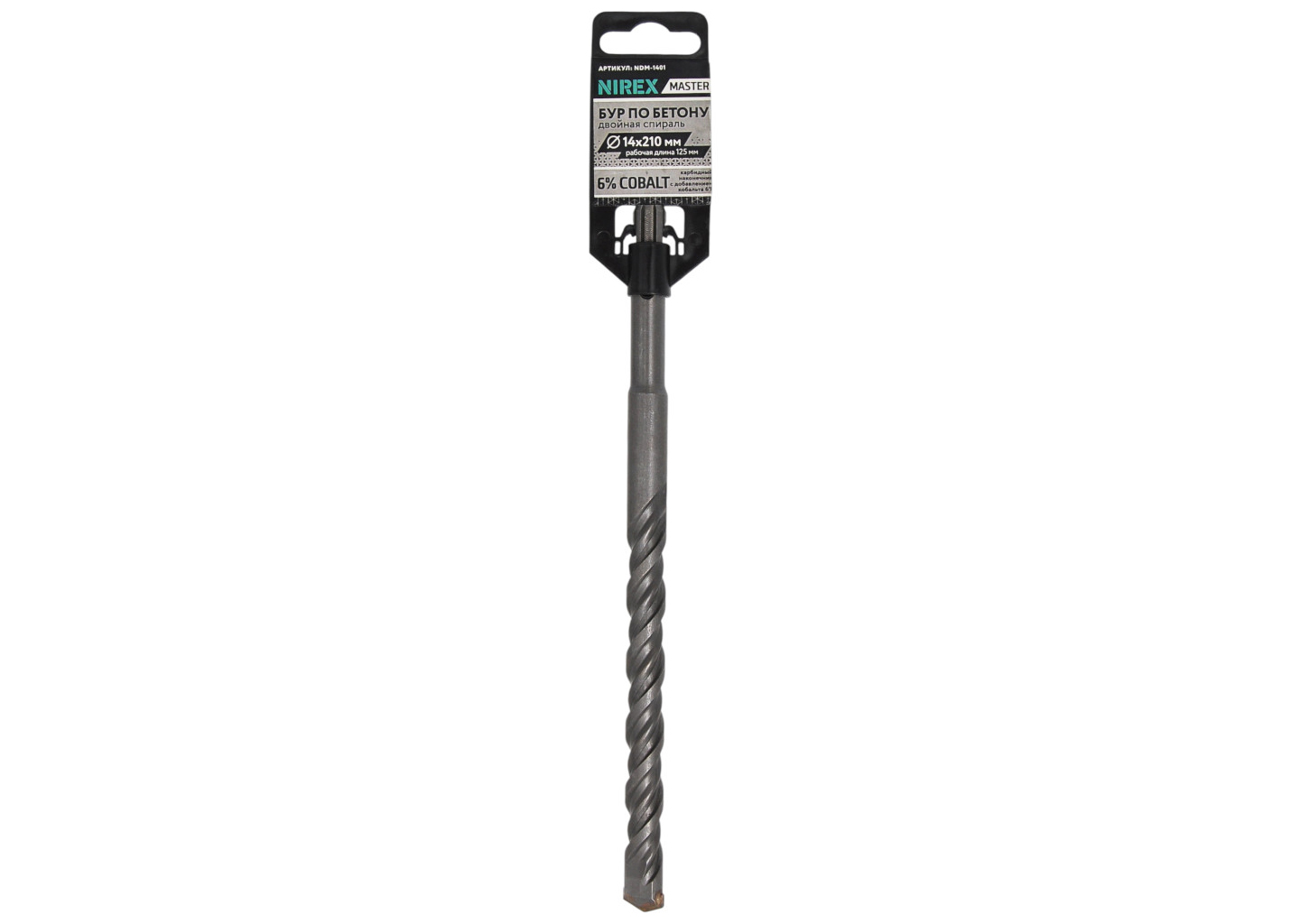 Бур NIREX Master SDS-Plus 14х210 мм NDM-1401
