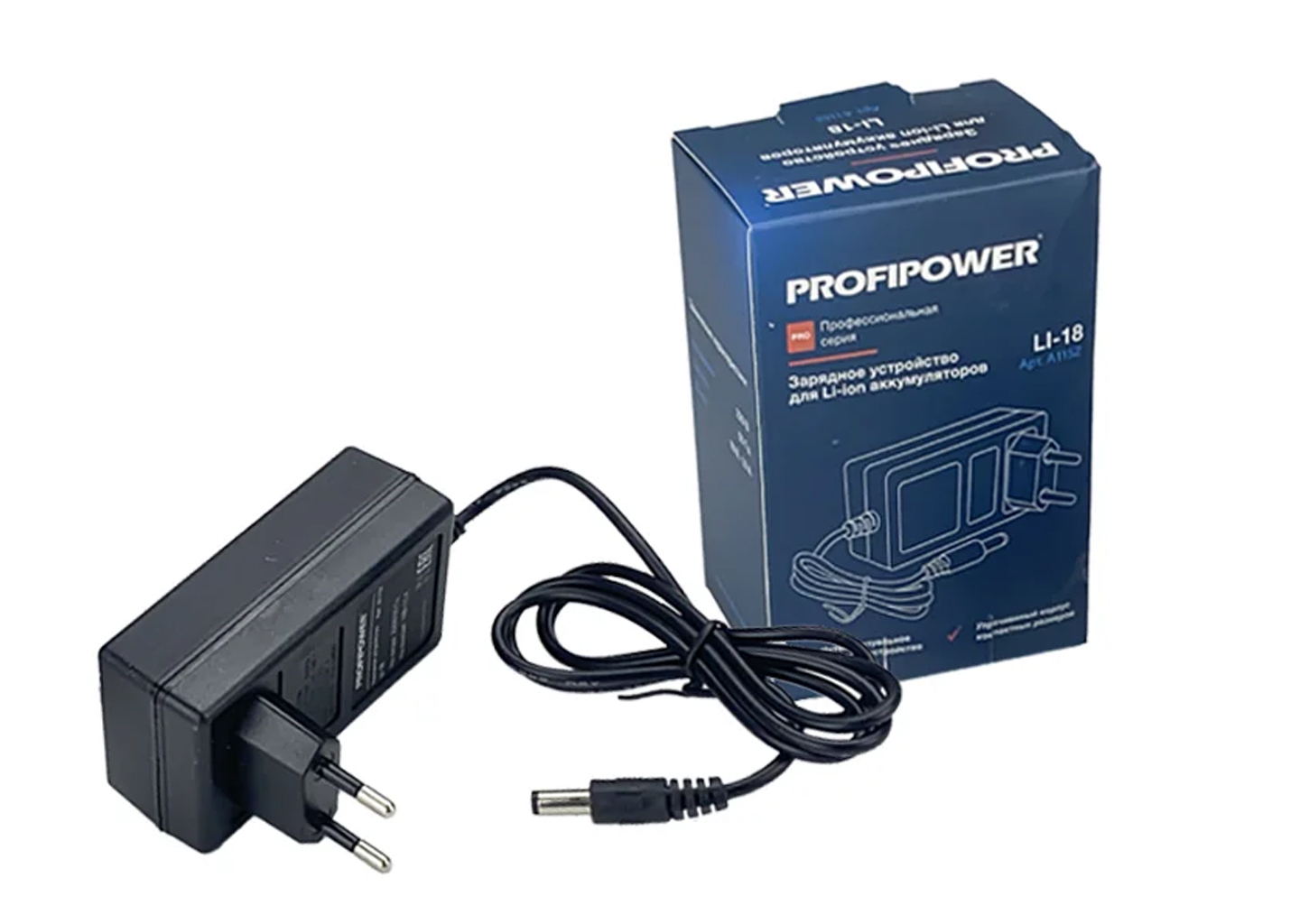 Зарядное устройство PROFIPOWER A1152 для Li-ion аккумуляторов 18-21 В