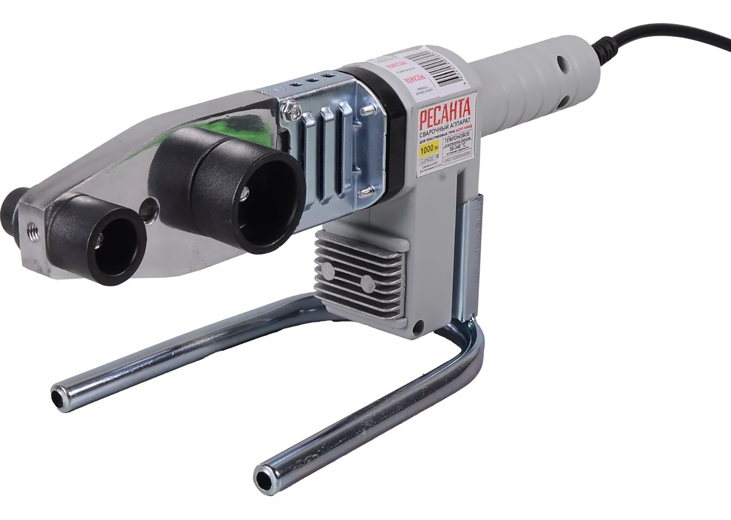 Аппарат для сварки пластиковых труб Ресанта АСПТ-1000Д в металлическом кейсе