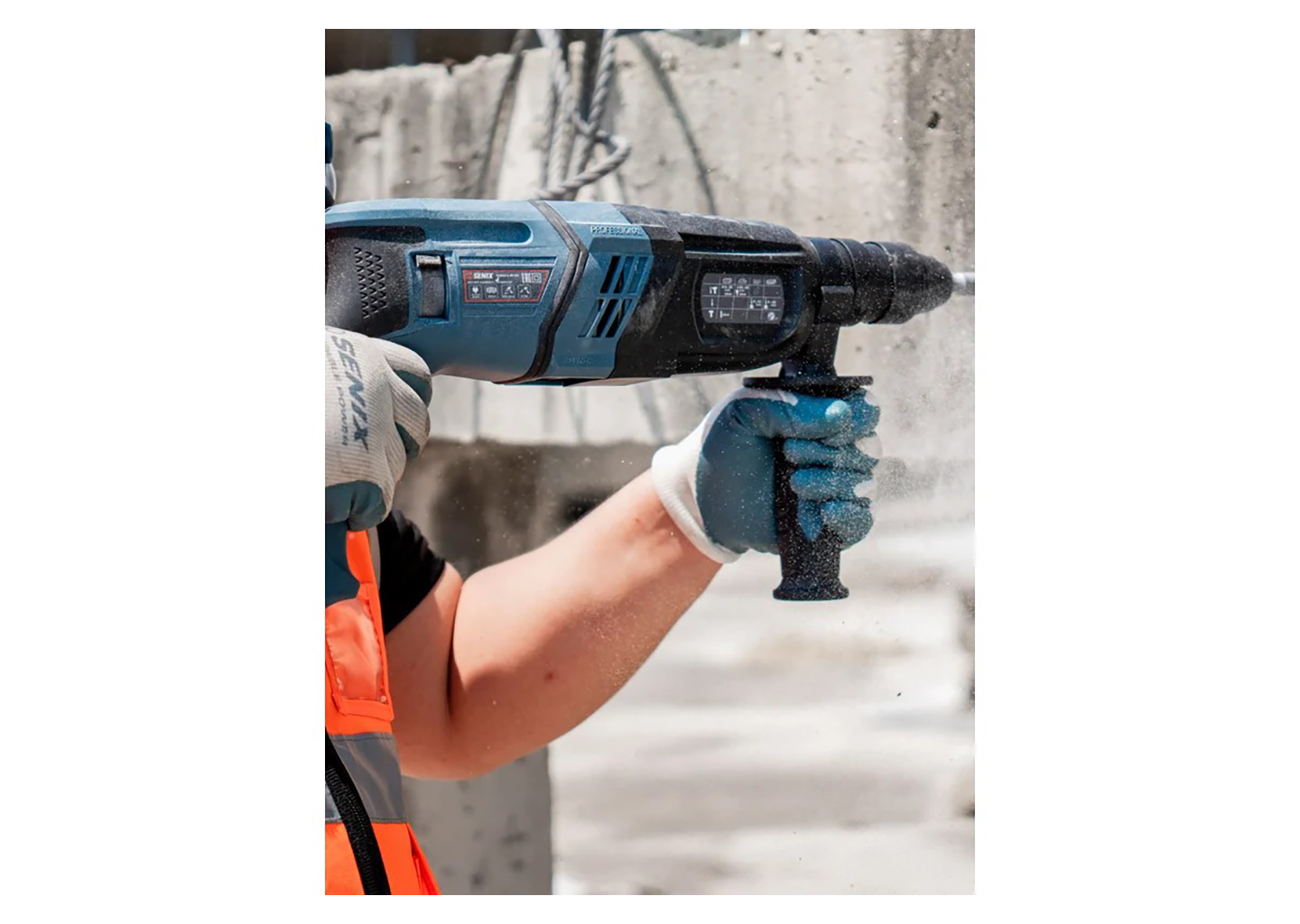 Перфоратор SENIX БЗП PDRE9.0-M1-EU Перфоратор SENIX БЗП PDRE9.0-M1-EU — изображение 4