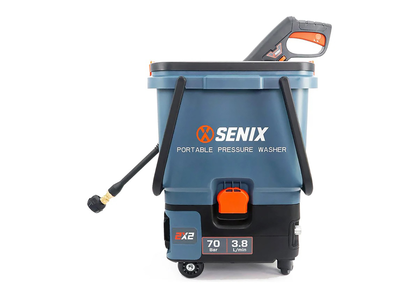 Аккумуляторная мойка высокого давления SENIX HPWX2-M2-EU с баком 25 л