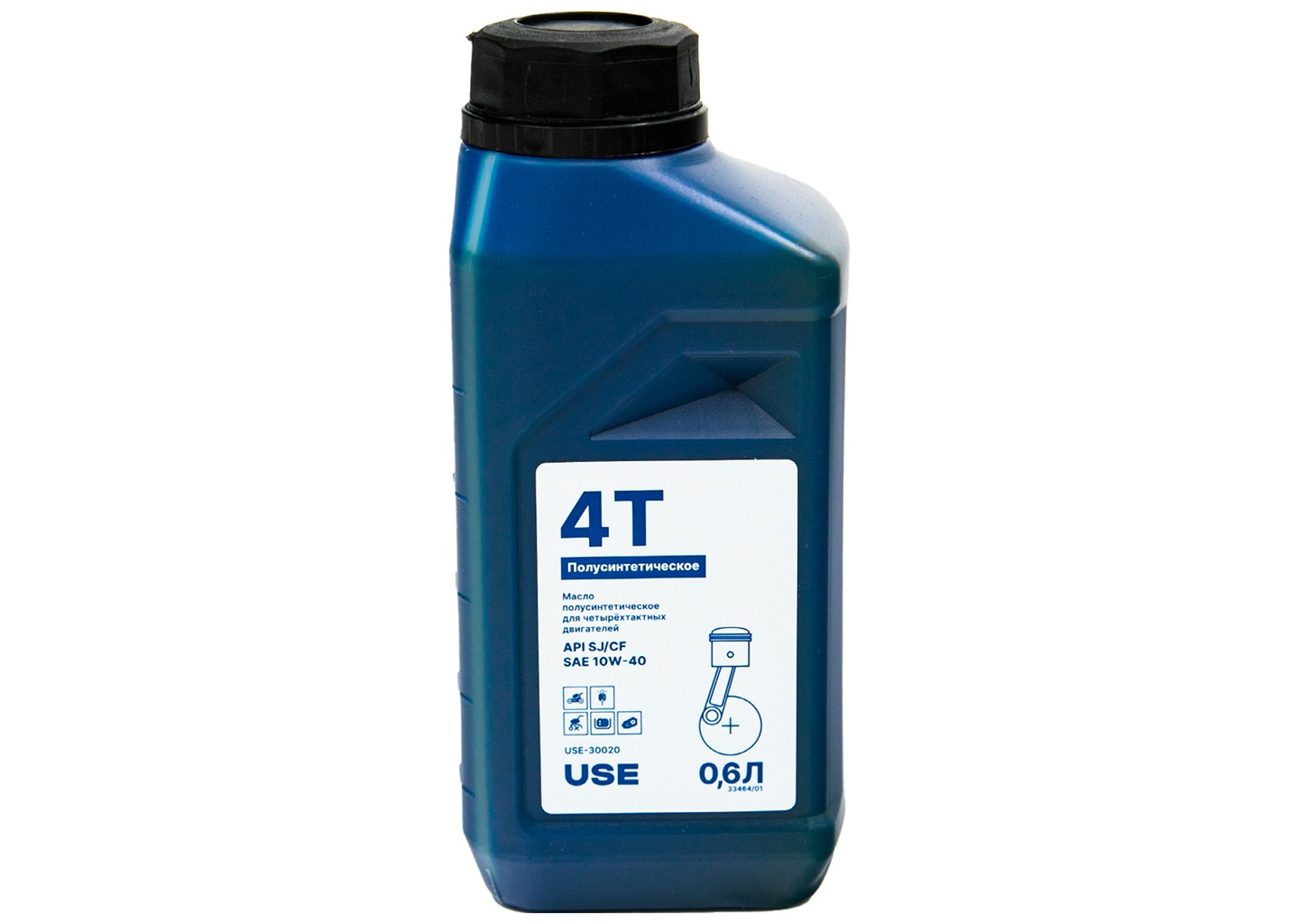 Масло USE 4-х тактное полусинтетика USE-30337 10W-40 0,6 л