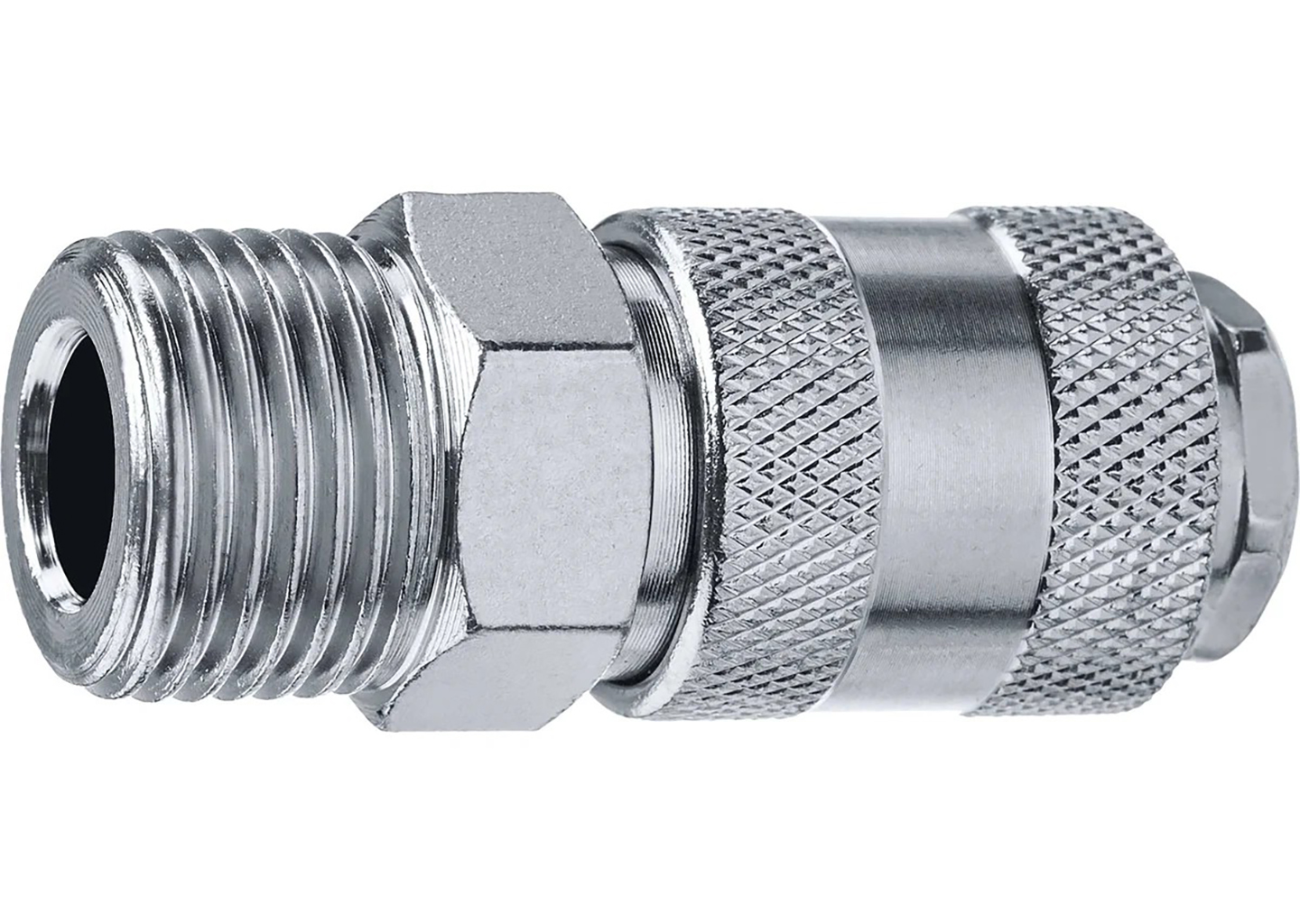 Переходник ЗУБР 1/2M рапид муфта 64911-1/2 для пневмосистемы