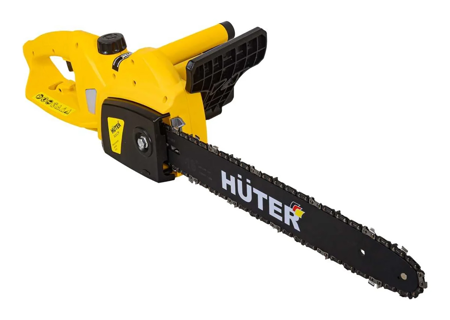 Huter ELS-2,7P с шиной 40 см для распиловки древесины