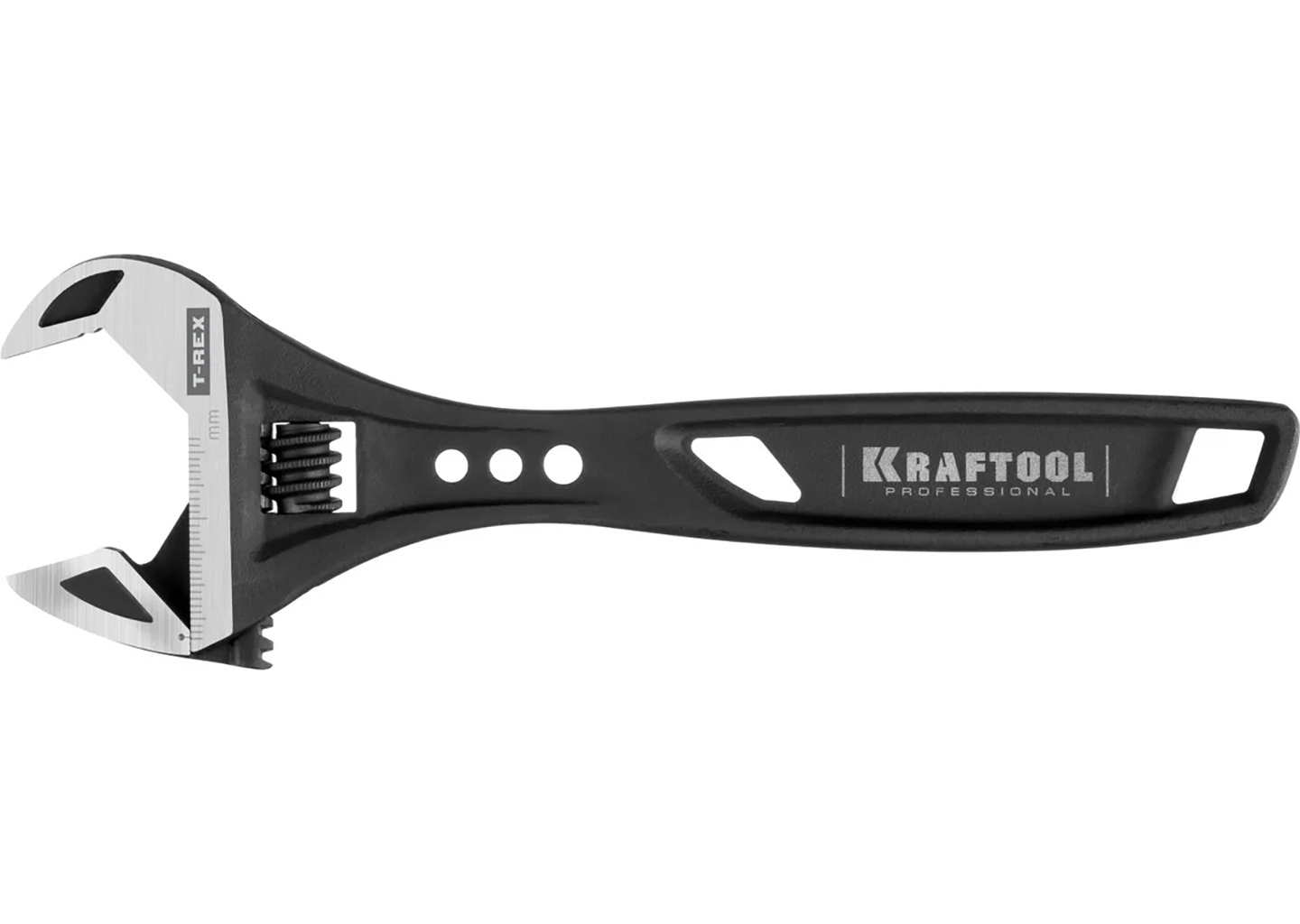 силовой разводной ключ KRAFTOOL T-REX 27254-25 250 мм 43 мм