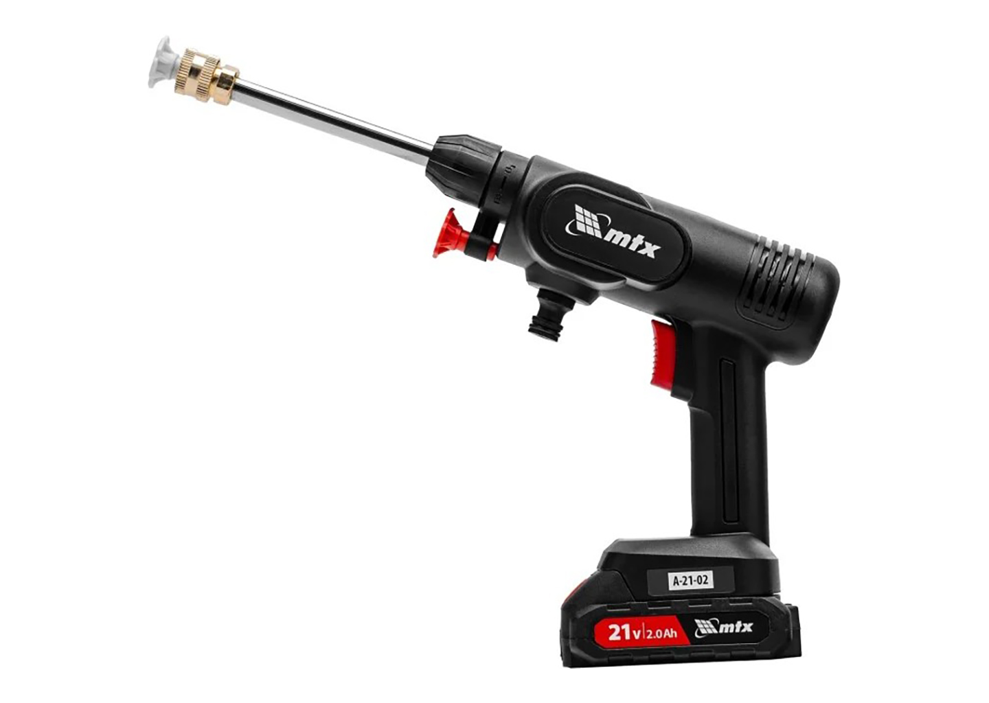 Аккумуляторная мойка высокого давления MTX А-21-02 58211 Аккумуляторная мойка высокого давления MTX А-21-02 58211 — изображение 11
