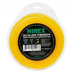 Леска для триммера NIREX ROUND NRO3054-56 3,0 мм 54 м круглая желтая