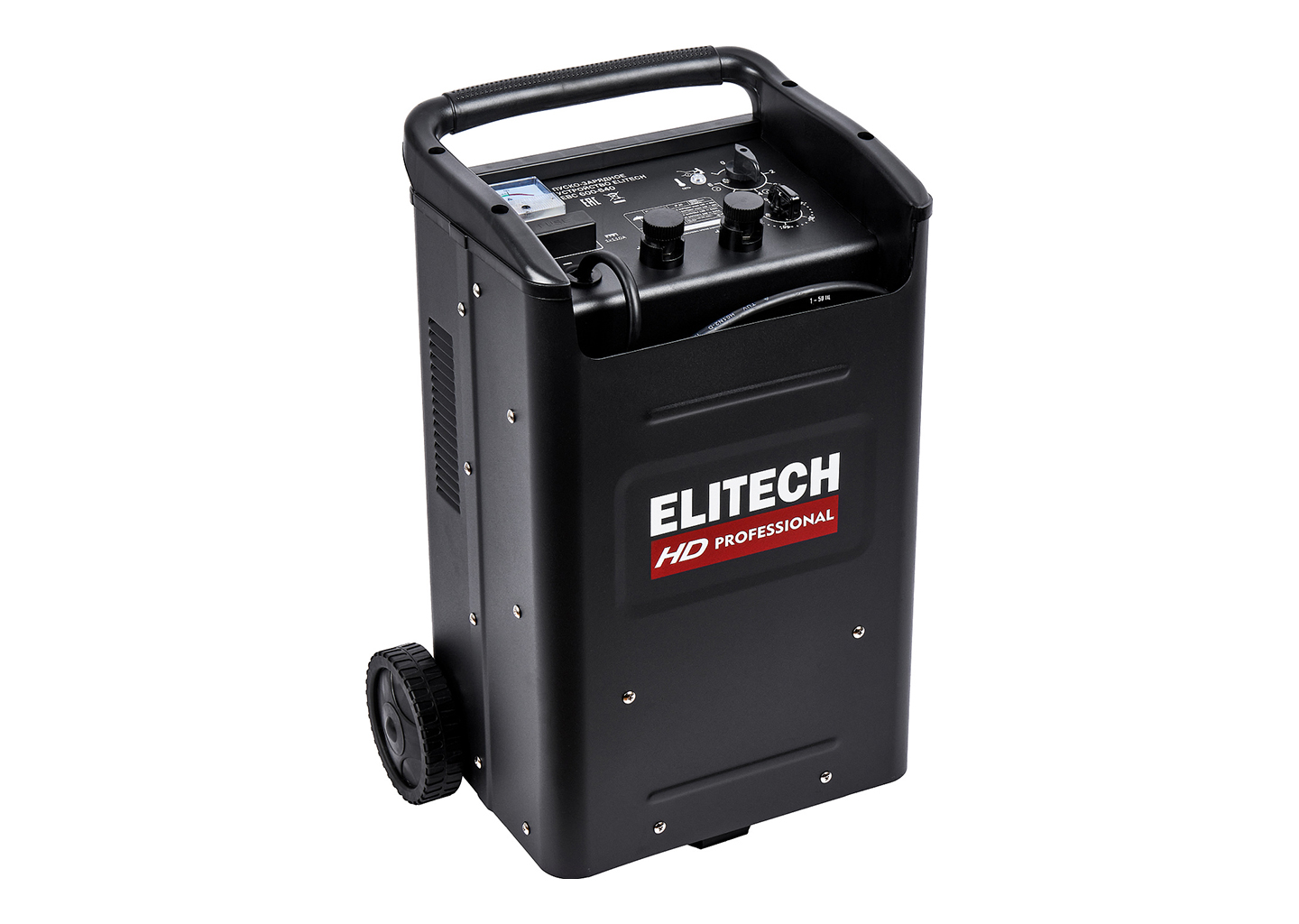 пускозарядное устройство ELITECH EBC 600/540 для зарядки АКБ 12/24 В и запуска двигателя