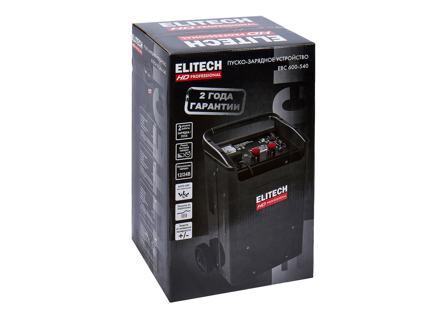 Пускозарядное устройство ELITECH EBC 600/540 Пускозарядное устройство ELITECH EBC 600/540 — изображение 2