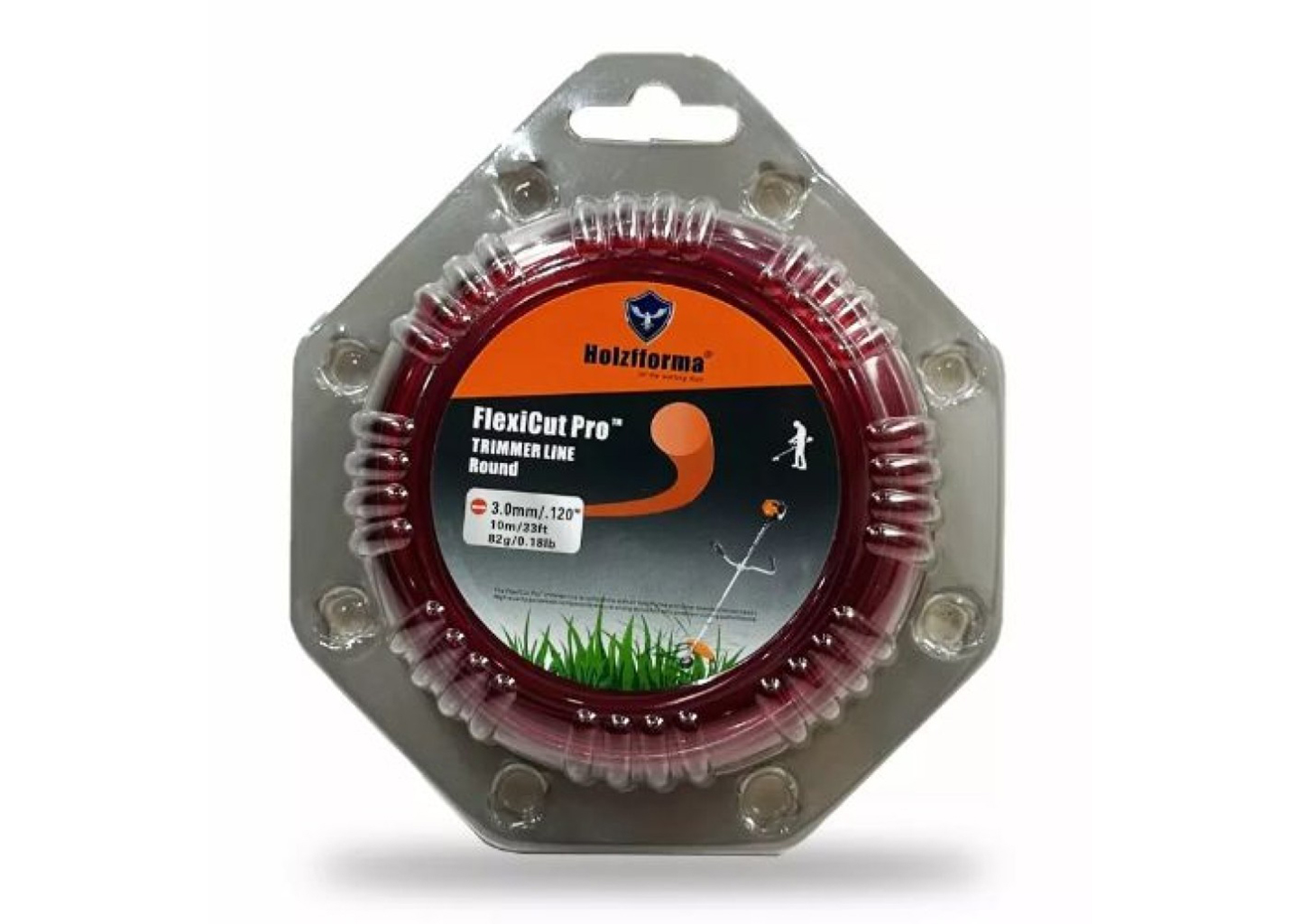 Леска для триммера Holzfforma FlexiCut Pro RD003010PRO круглая 3 мм 10 м