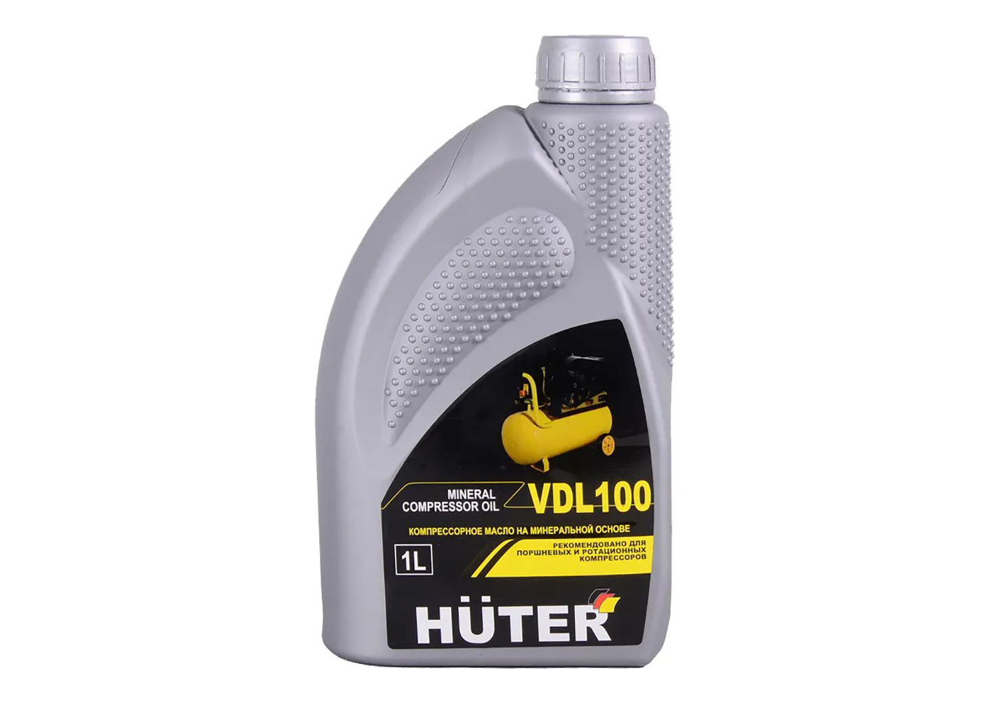 Масло компрессорное минеральное Huter VDL 100 1 л для поршневых и ротационных компрессоров
