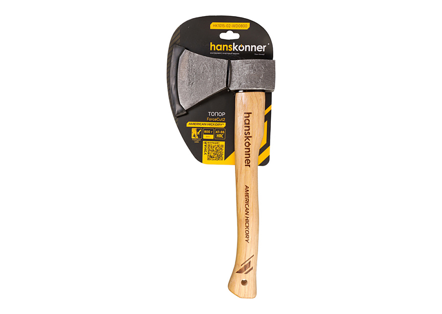 Топор деревянный Hanskonner HK1015-02-WD0800 Топор деревянный Hanskonner HK1015-02-WD0800 — изображение 5