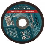 Отрезной круг по металлу GROSS 74369 WA60TBF 125х1,2х22,2 мм для УШМ