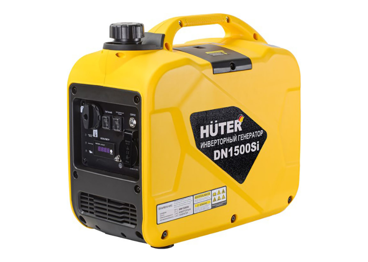 Инверторный генератор Huter DN1500Si 1200 Вт закрытый корпус
