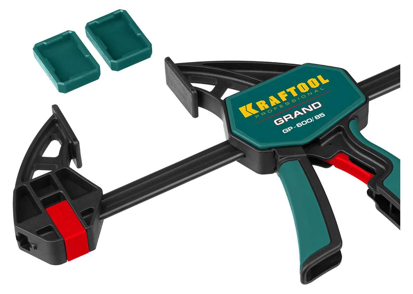 Пистолетная струбцина KRAFTOOL GP-600/85 32226-60 600 мм 1400 Н быстрозажимная Пистолетная струбцина KRAFTOOL GP-600/85 32226-60 600 мм 1400 Н быстрозажимная — изображение 4
