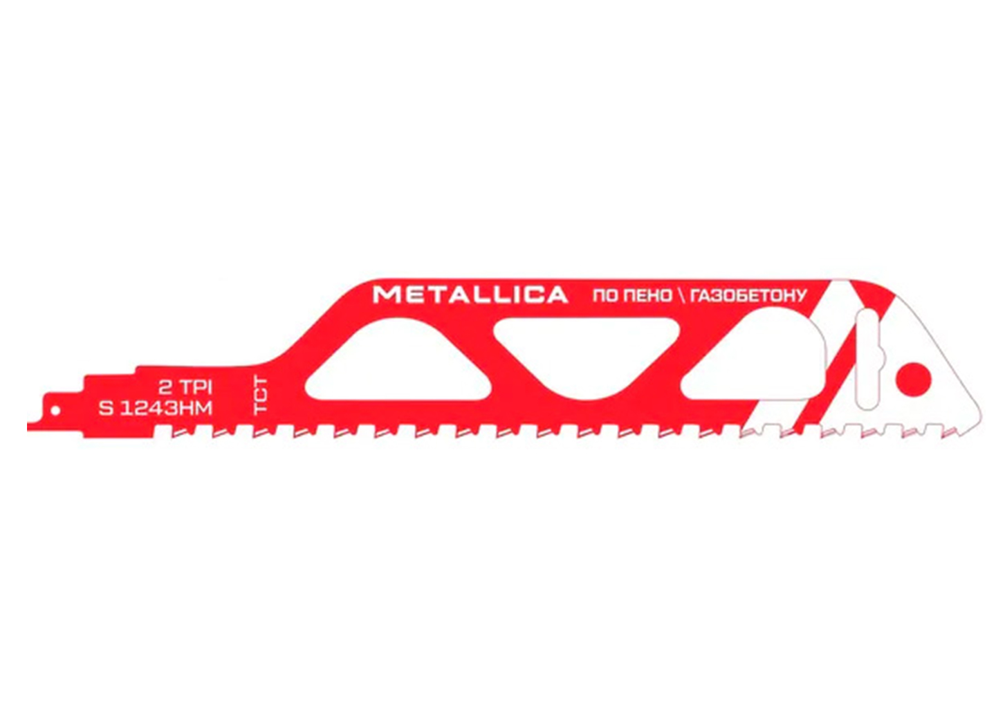 Пилка сабельная по газобетону METALLICA Ultra S1243HM 908440