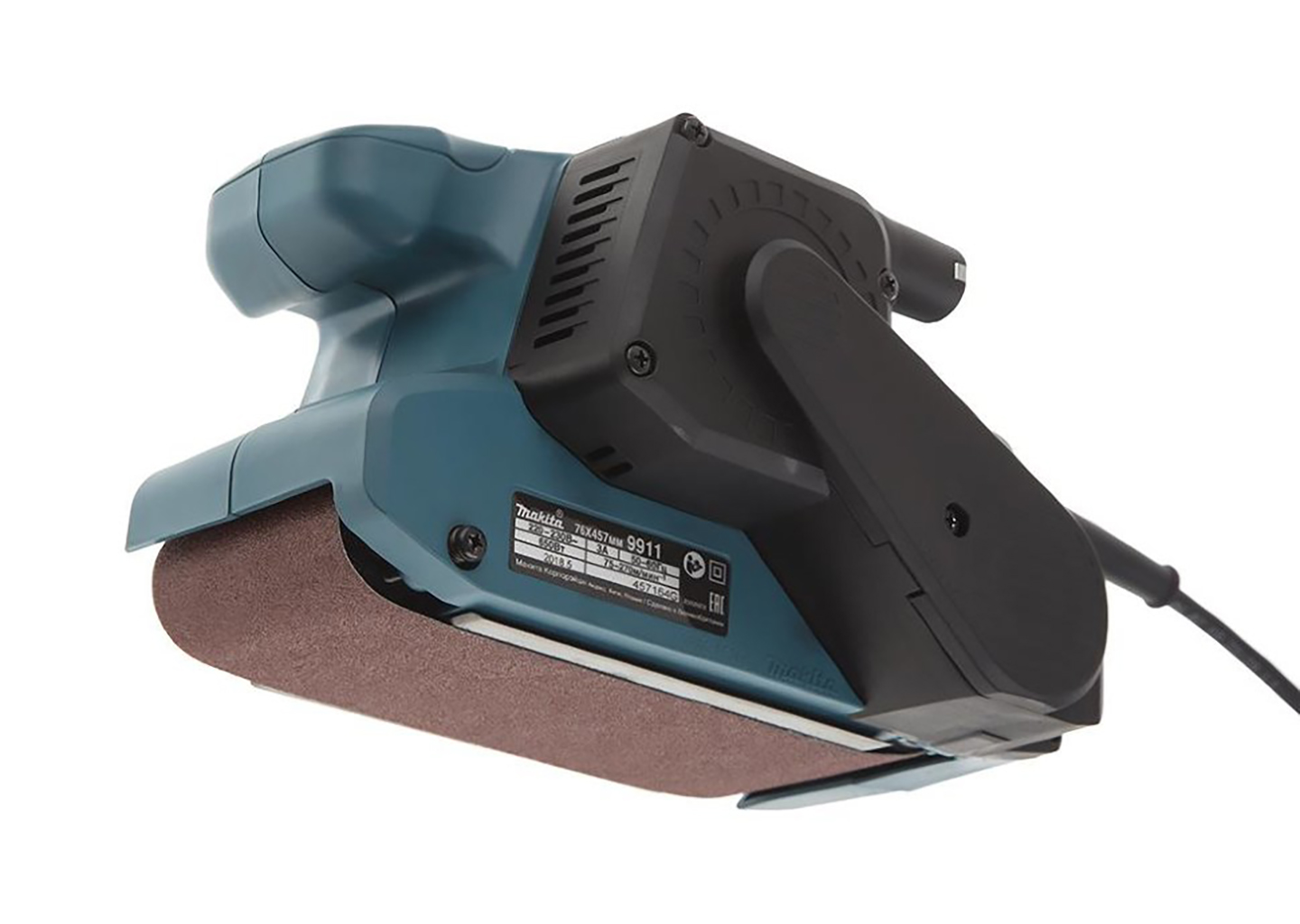 Ленточная шлифмашина Makita 9911 K 650 Вт с регулировкой скорости Ленточная шлифмашина Makita 9911 K 650 Вт с регулировкой скорости — изображение 3
