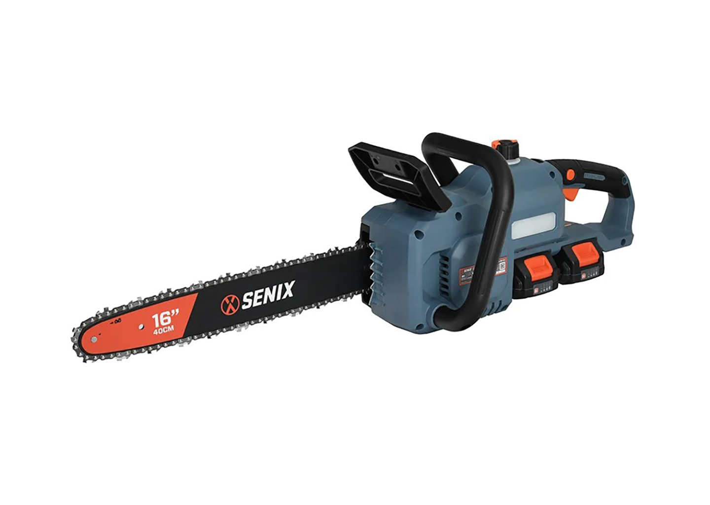 аккумуляторная цепная пила SENIX CSX2-M2-EU 2x20 В с шиной 40 см