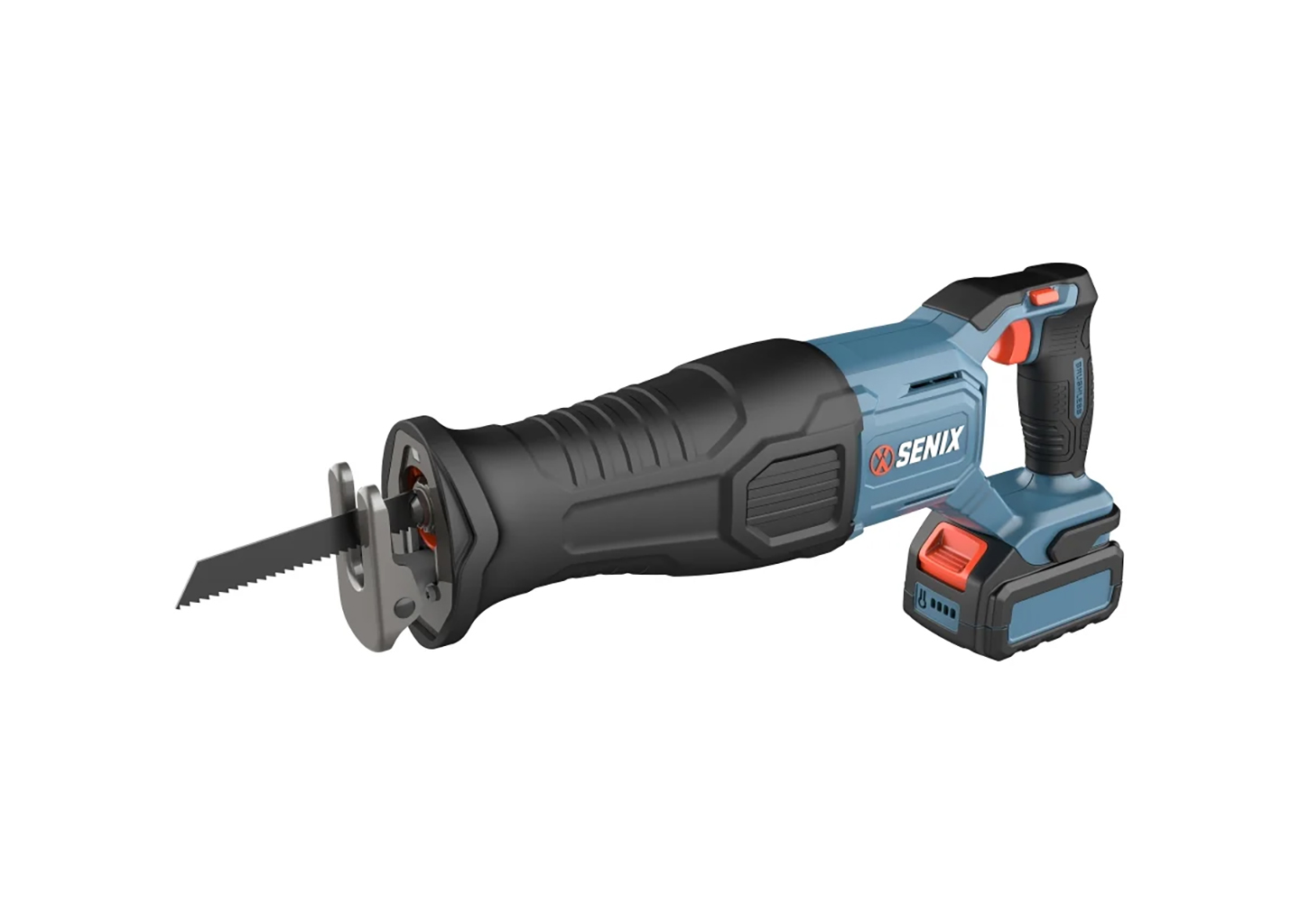 аккумуляторная сабельная пила SENIX PSRX2-M3-EU 20 В с аккумулятором 5 Ач