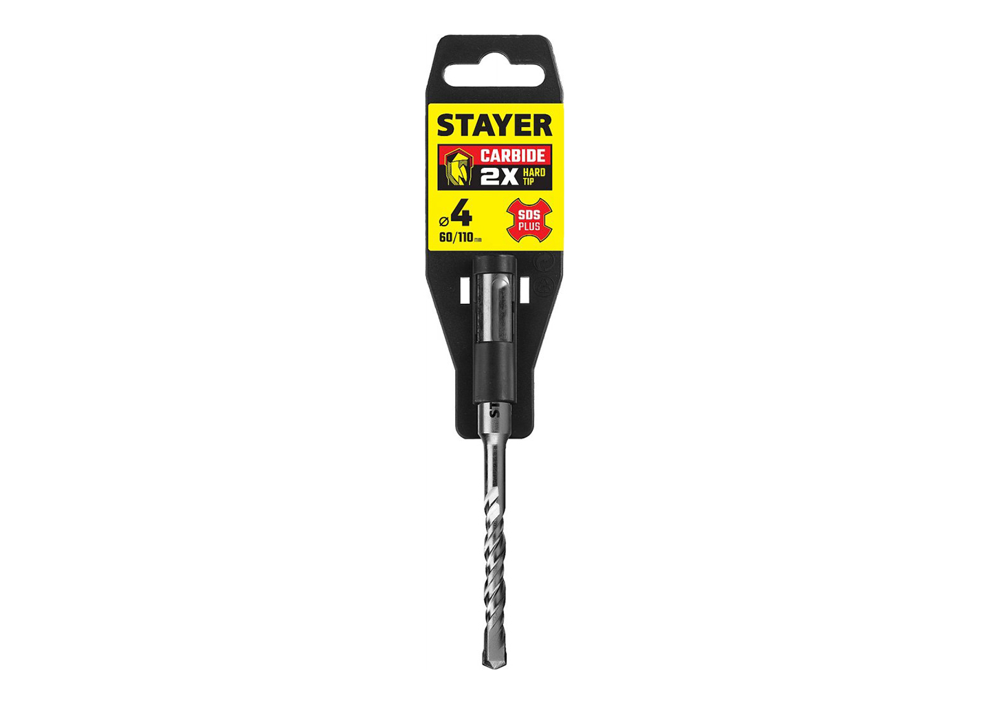 SDS-plus бур 4 x 110 мм STAYER Professional 2930-110-04 для бетона