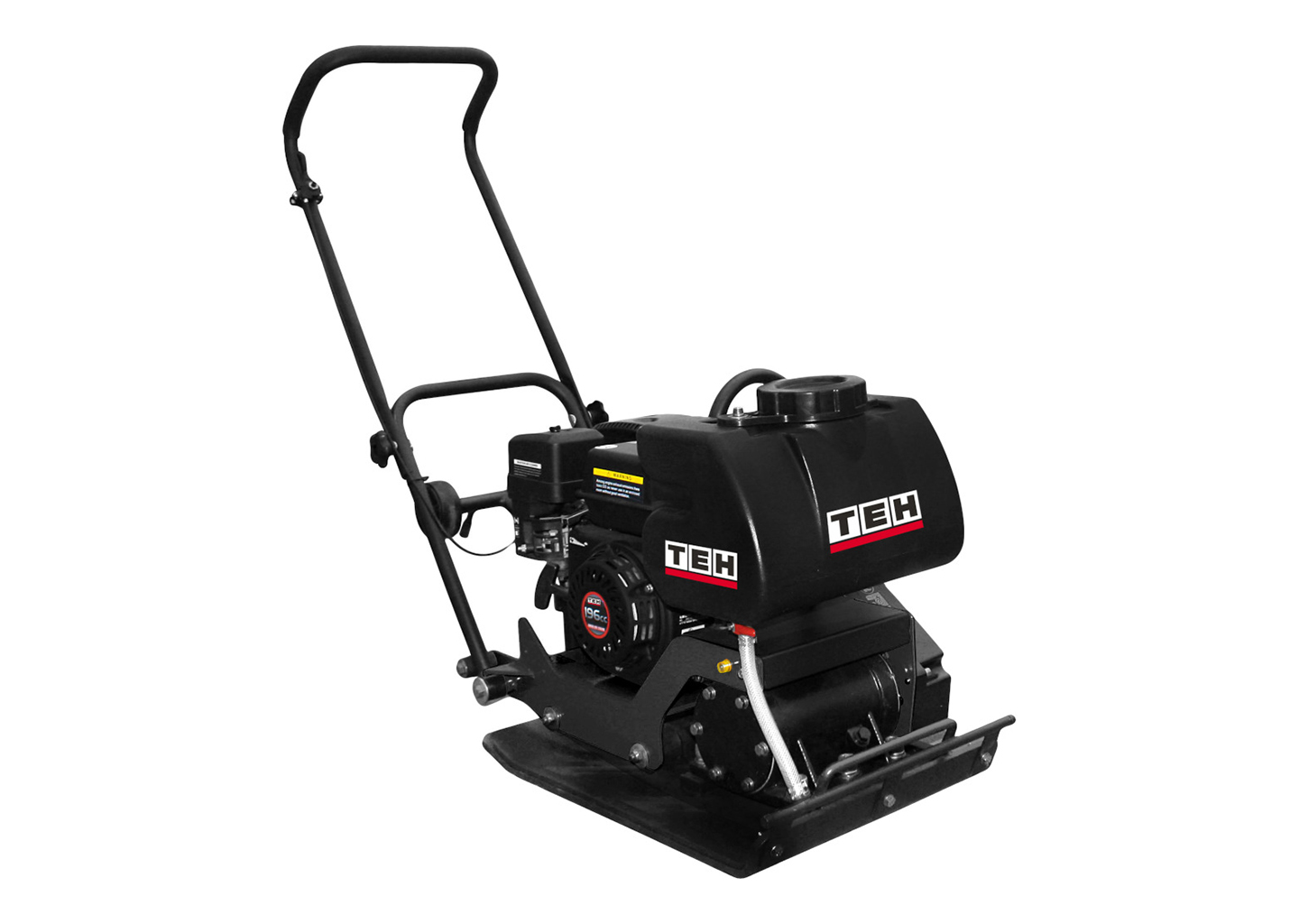 Виброплита TEH TPC110WLC с двигателем Loncin 6.5 л.с. и водяным баком