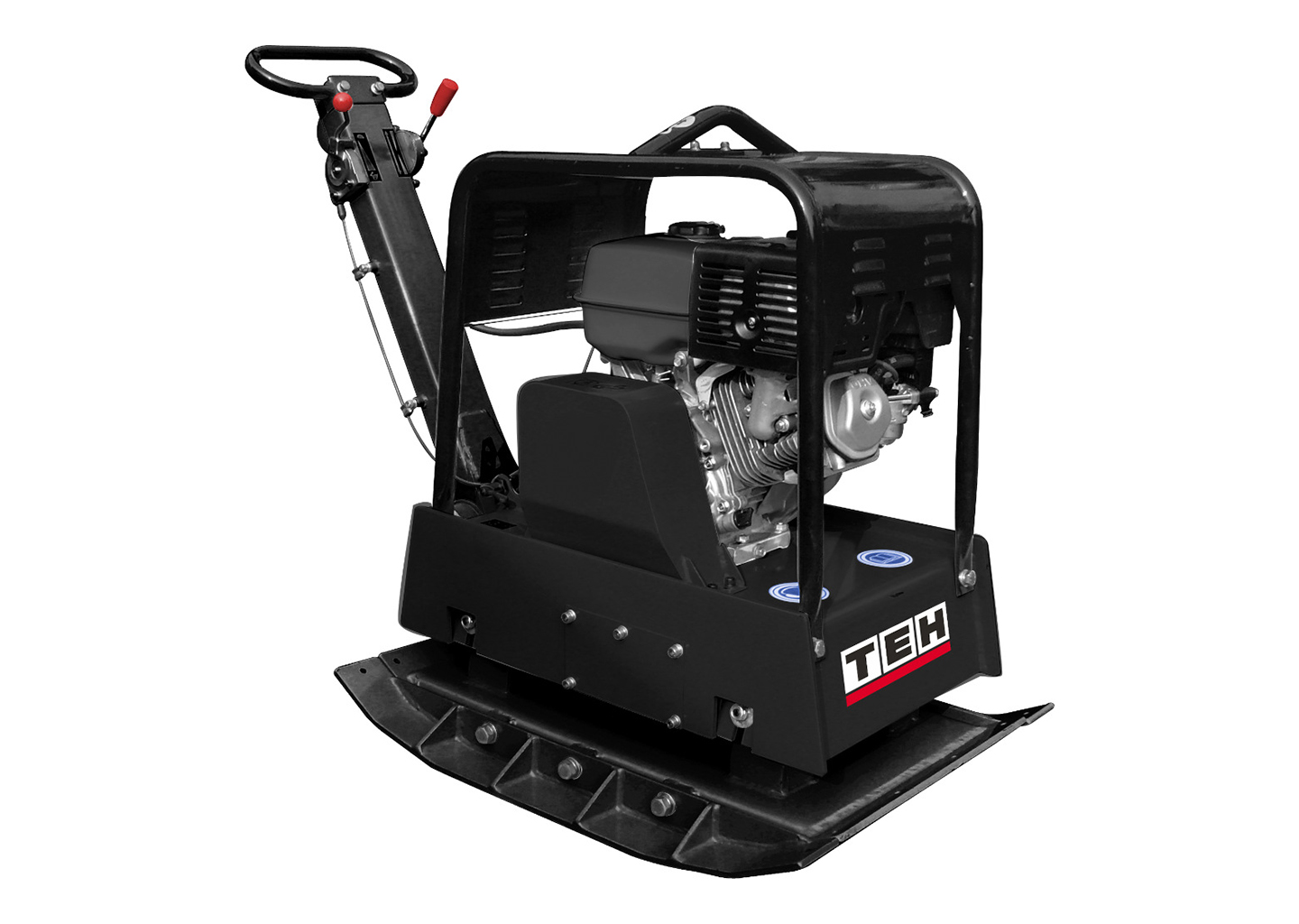 виброплита реверсивная TEH TPC260RLC 38 кН с двигателем Loncin G390F