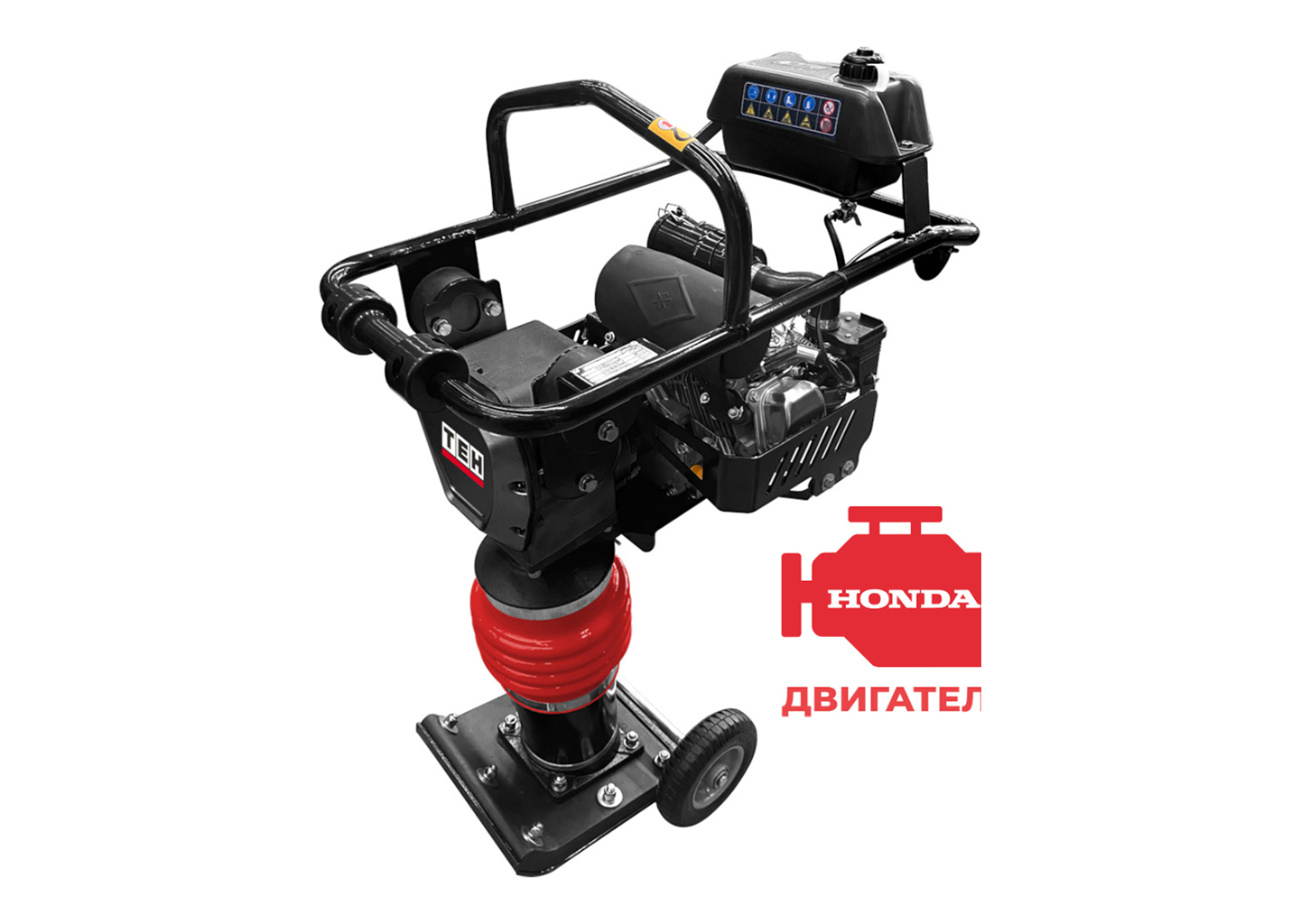 Вибротрамбовка TEH TTR80H бензиновая с двигателем Honda GX160
