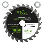 диск пильный TUSCAR TCT015 Professional 185х30/20/16x24T по дереву