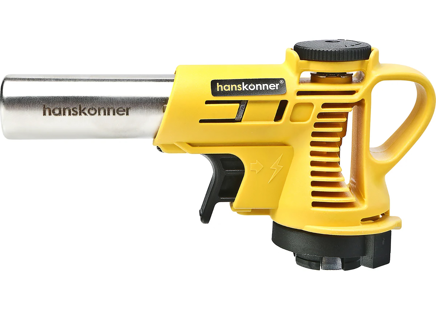 Газовая горелка паяльная Hanskonner HK5015-KL-02 1300 °C цанговая с пьезоподжигом и защитой от вспышек Газовая горелка паяльная Hanskonner HK5015-KL-02 1300 °C цанговая с пьезоподжигом и защитой от вспышек — изображение 4