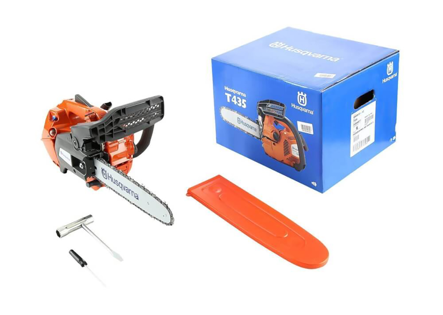 Бензопила сучкорез Husqvarna T435 12″ бензиновая 1,5 кВт с верхней рукояткой Бензопила сучкорез Husqvarna T435 12″ бензиновая 1,5 кВт с верхней рукояткой — изображение 2