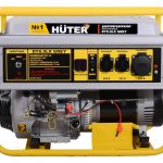 бензиновый электрогенератор Huter DY8,0LX Grey 6,5 кВт с электростартером