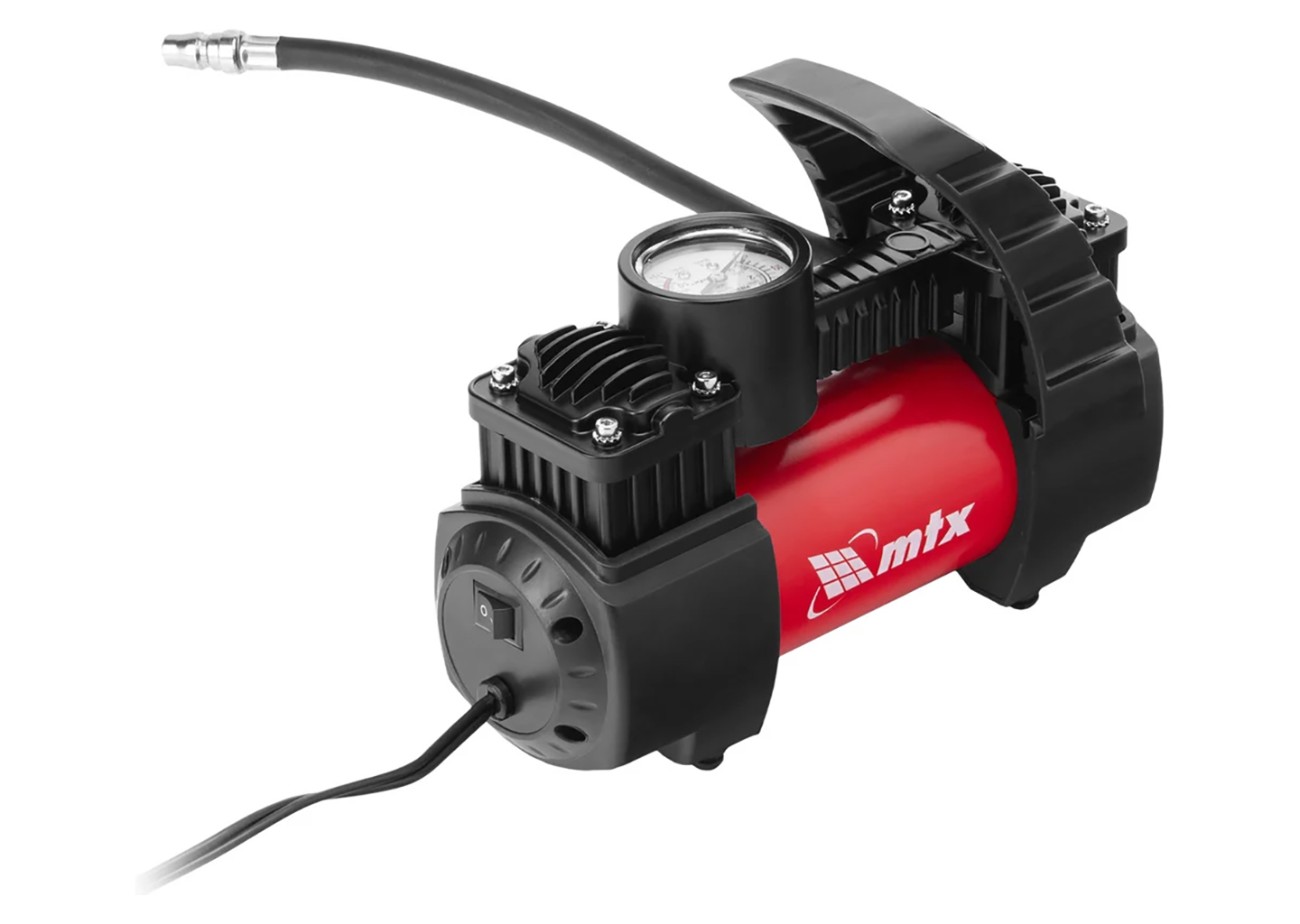 Компрессор автомобильный MTX C-75 58034 двухцилиндровый 75 л/мин 12 В