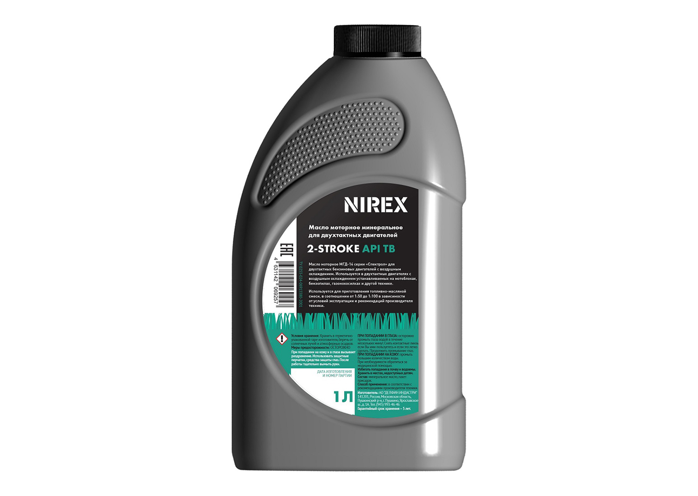 Масло 2-тактное моторное NIREX NRX-32291 1 л API TB минеральное Масло 2-тактное моторное NIREX NRX-32291 1 л API TB минеральное — изображение 2