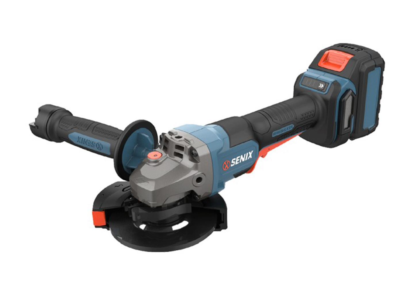 УШМ SENIX PAX2-M2-EU-0 аккумуляторная 20V 125 мм без АКБ и ЗУ