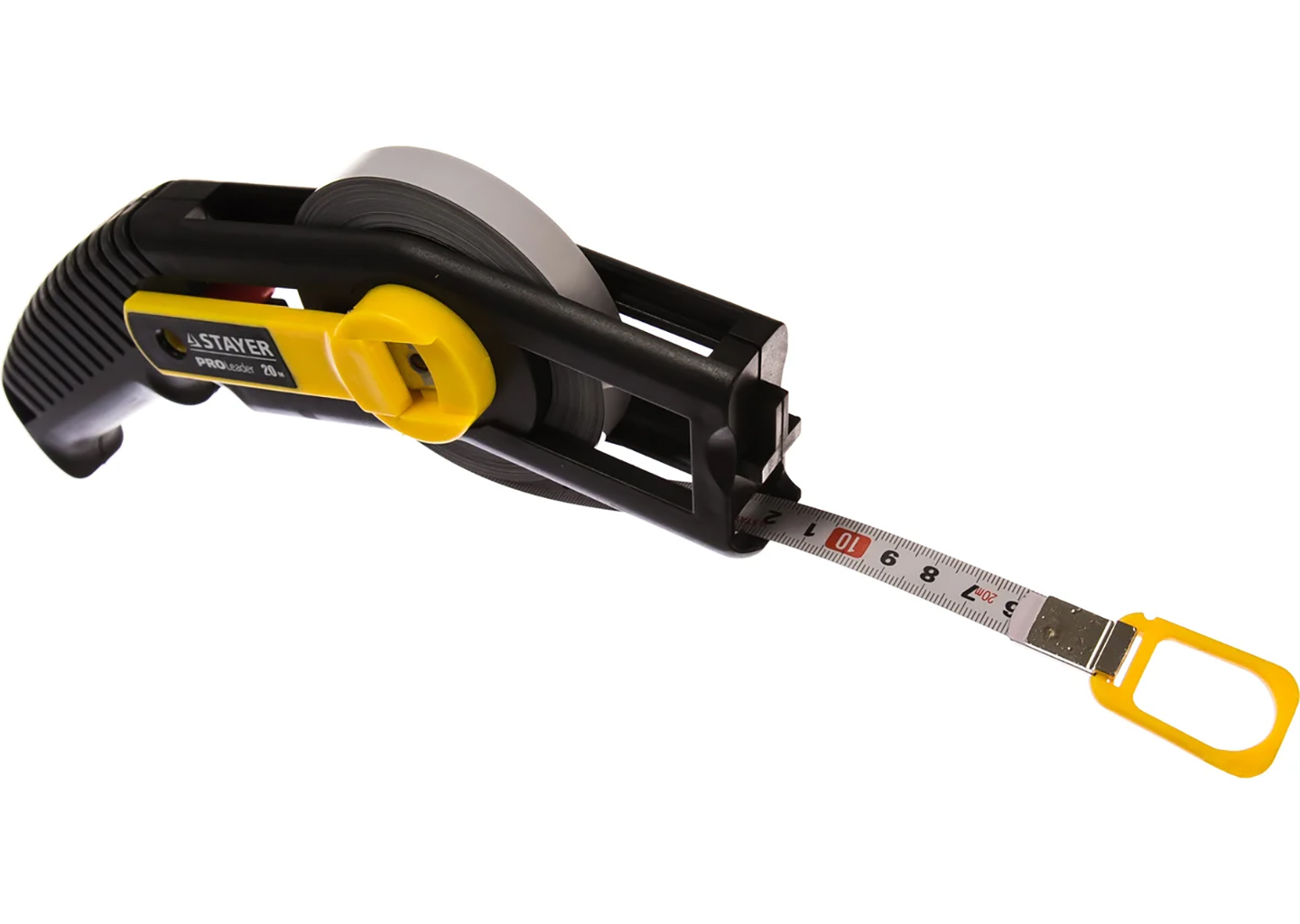 Геодезическая стальная мерная лента STAYER Leader 2-34183-020 длиной 20 м