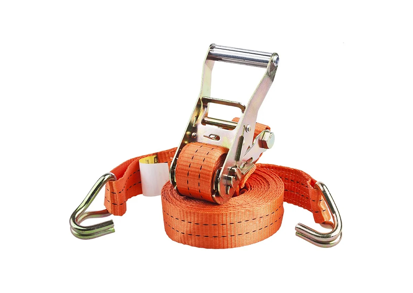 Ремень для крепления груза STAYER Professional 6 м × 35 мм с храповым механизмом и крюками