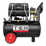 Компрессор воздушный безмасляный TEH TAC24L с ресивером 24 литра
