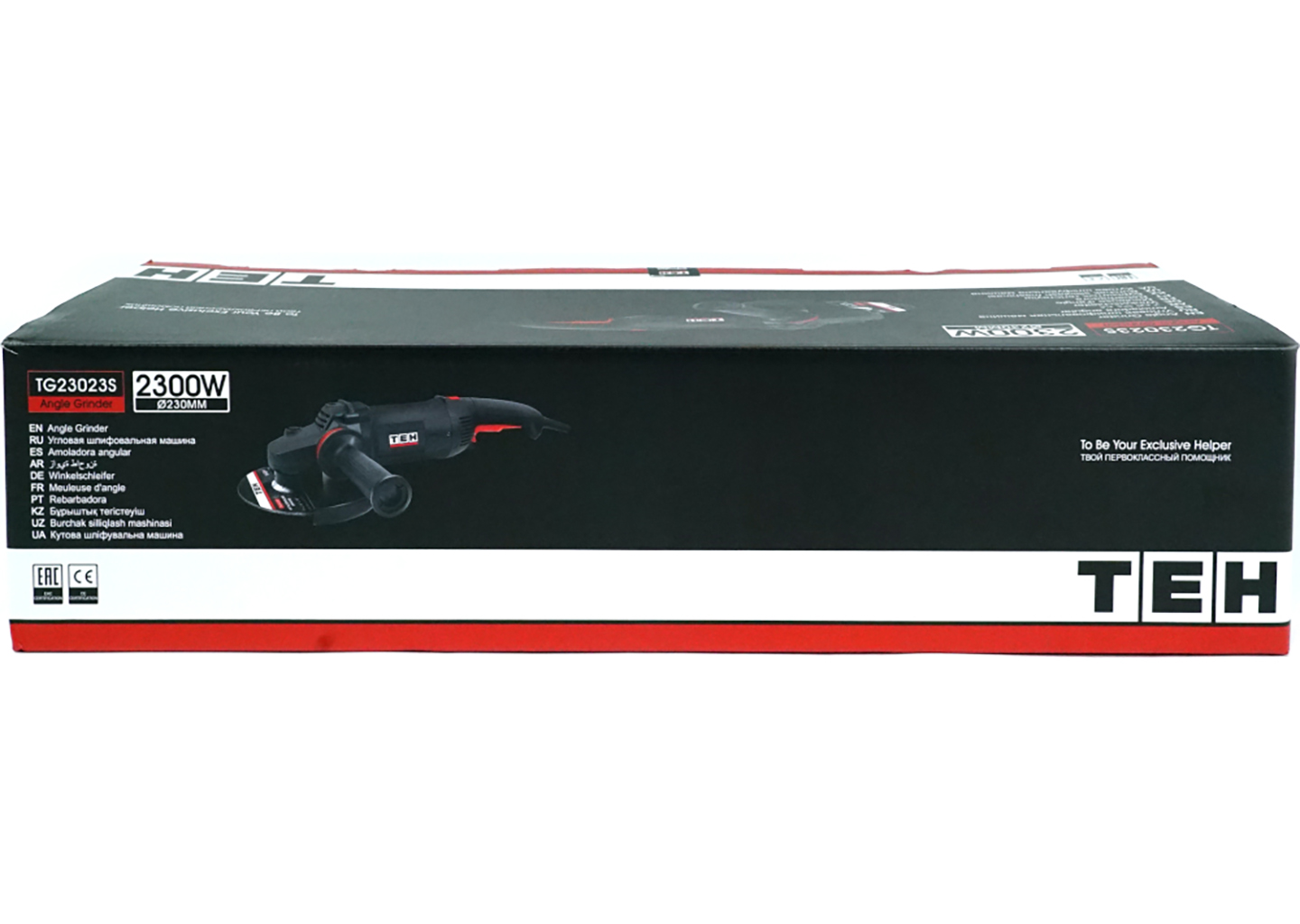 Болгарка (УШМ) TEH TG23023S 230 мм 2300 Вт с плавным пуском Болгарка (УШМ) TEH TG23023S 230 мм 2300 Вт с плавным пуском — изображение 13