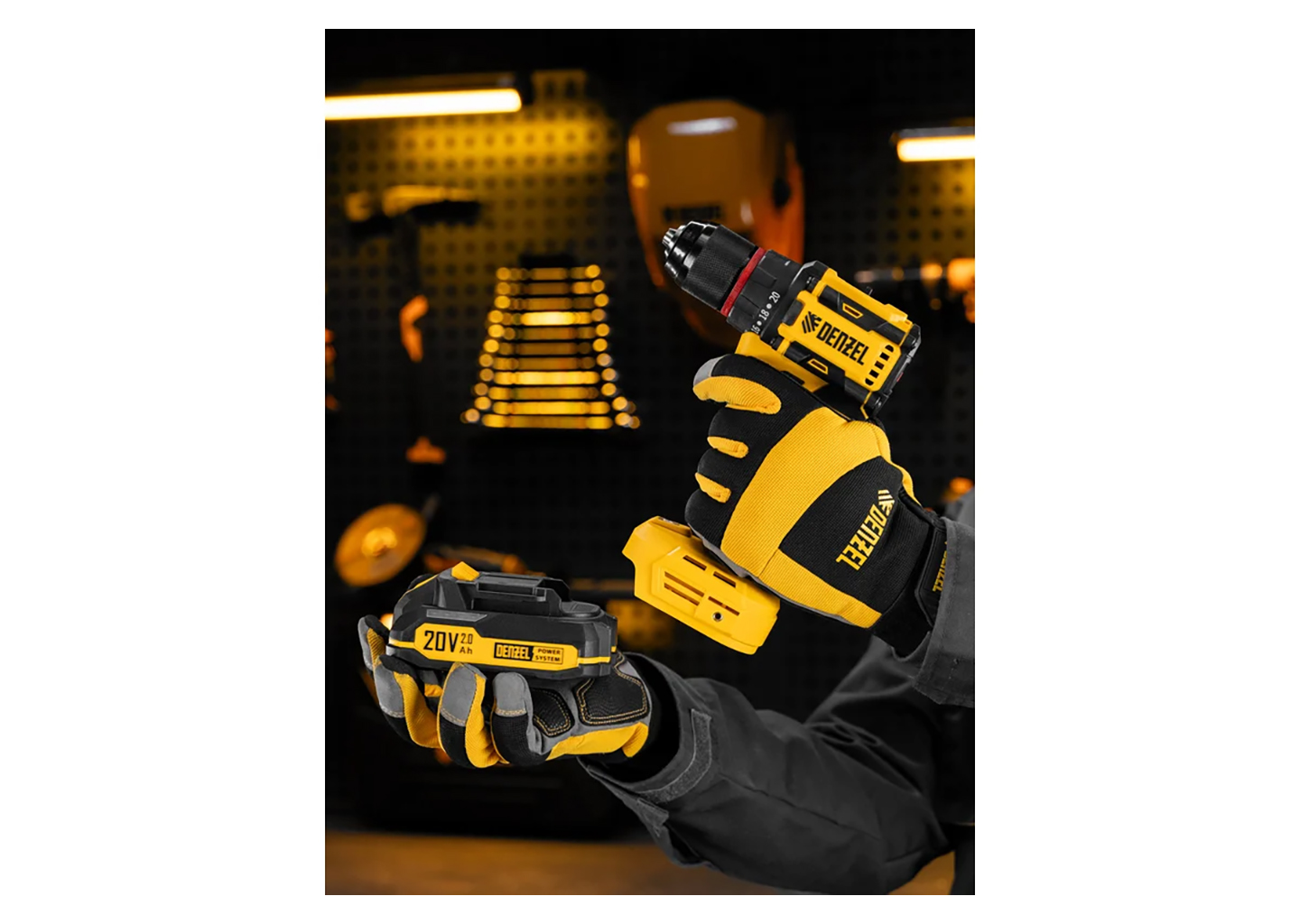 Дрель-шуруповерт аккумуляторная бесщеточная DENZEL CDH-BL-20 13 мм 20 В 50 Н·м Дрель-шуруповерт аккумуляторная бесщеточная DENZEL CDH-BL-20 13 мм 20 В 50 Н·м — изображение 23
