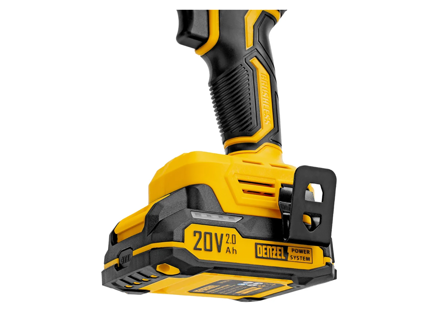 Дрель-шуруповерт аккумуляторная бесщеточная DENZEL CDH-BL-20 13 мм 20 В 50 Н·м Дрель-шуруповерт аккумуляторная бесщеточная DENZEL CDH-BL-20 13 мм 20 В 50 Н·м — изображение 6
